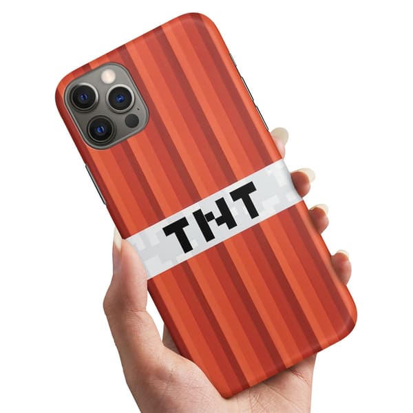 Deksel / Mobildeksel til iPhone 12 Pro Max - Minecraft TNT