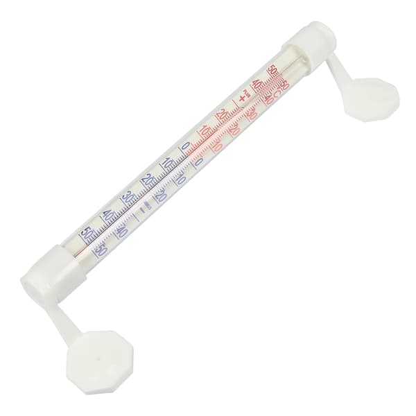 Termometer med sugkopp utomhus vit 21 cm
