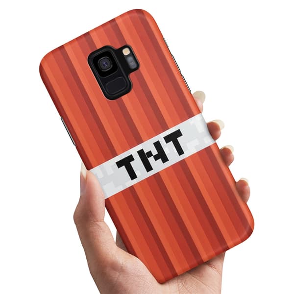 Deksel / Mobildeksel til Samsung Galaxy S9 Plus - Minecraft TNT