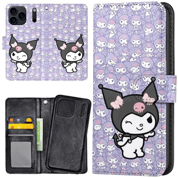 iPhone 17 Pro Max - Lommebok Deksel Kuromi Kitty