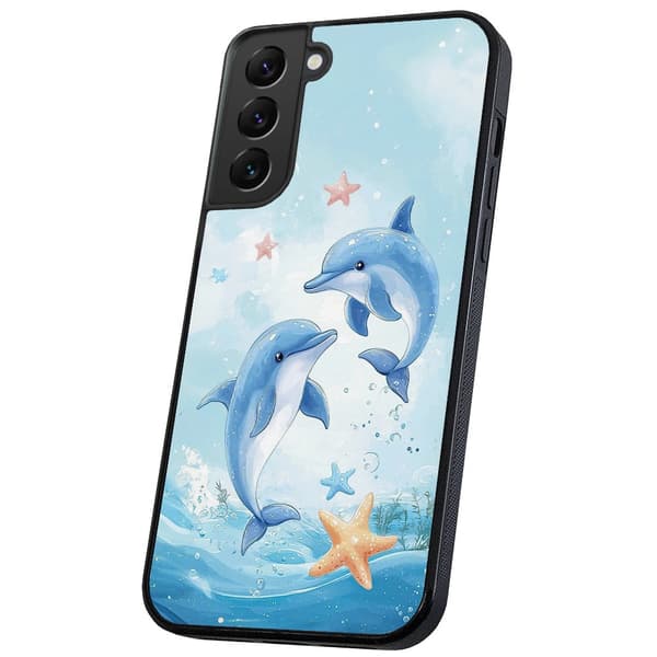 Samsung Galaxy S21 Plus - Deksel/Mobildeksel Dolphins