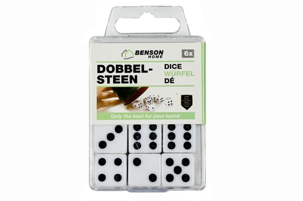Tärningar 6-pack