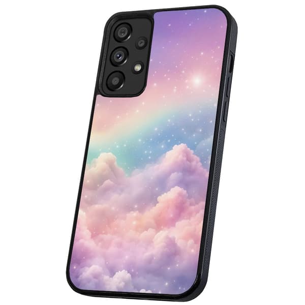 Samsung Galaxy A33 5G - Deksel/Mobildeksel Rainbow Clouds