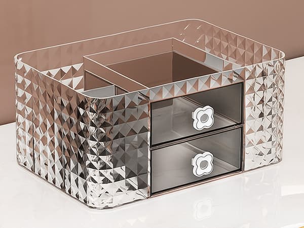 Makeup organizer skuffe smykker badeværelse skrivebord