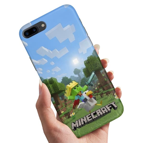 Deksel / Mobildeksel til iPhone 7 / 8 Plus - Minecraft