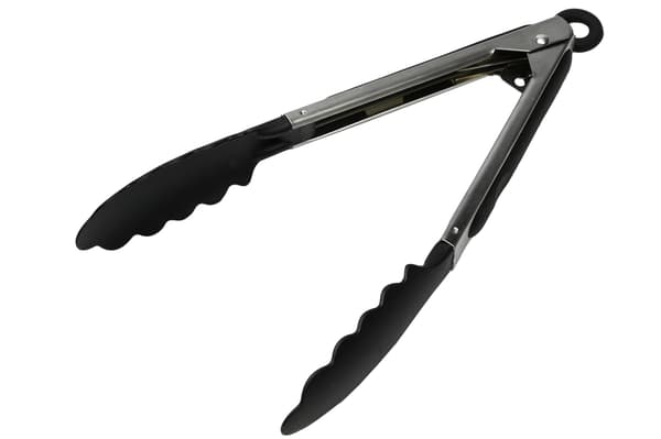 Køkkentang sort 23 cm