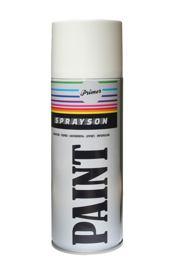 Spraymaling 400 ml grunning hvit