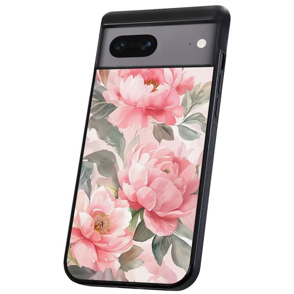 Google Pixel 7 - Deksel/Mobildeksel Flowers