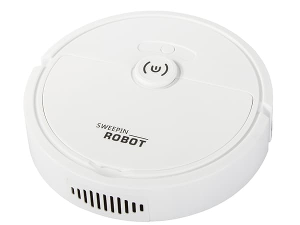 Robotti-imuri moppitoiminnolla - Siivousrobotti - Musta