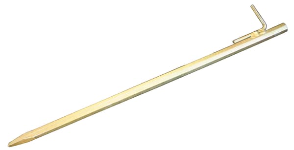 Markørpind guld ø16×500 mm