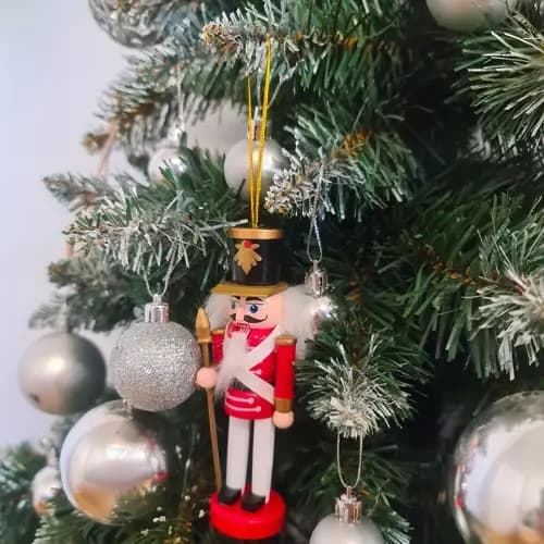 Julepynt Nøddeknækker - 5 stk
