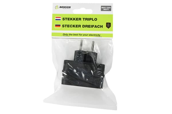 Trekontakt sort