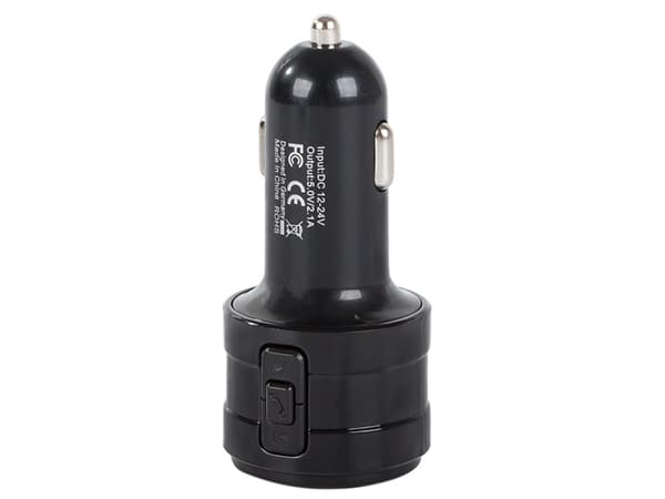 FM-sender mp3 bluetooth lader 2x usb audio billader