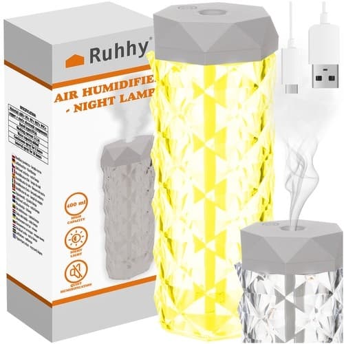 Luftfugter / Natlampe - LED - RGB
