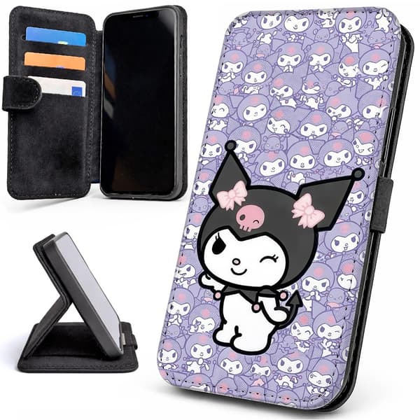 Lommebok Deksel / Mobildeksel til iPhone 17 Pro - Kuromi Kitty