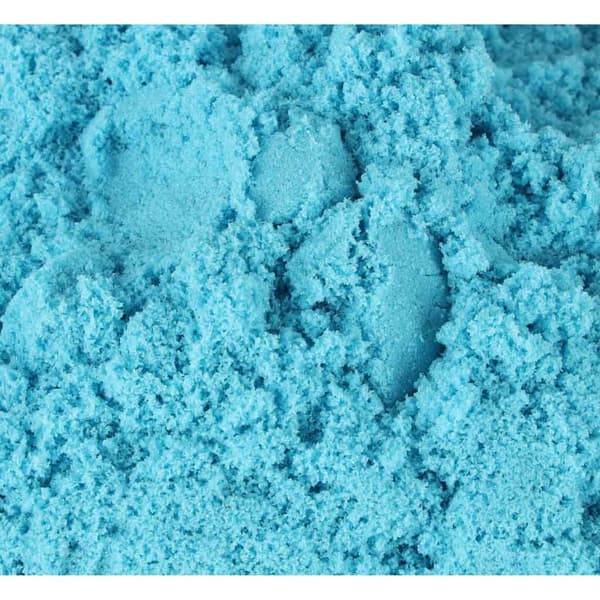 Magisk Sand 1kg - Tørrer ikke ud - Blå