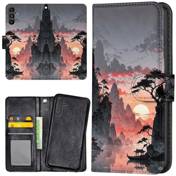Samsung Galaxy S25 Plus - Lommebok Deksel Sunset