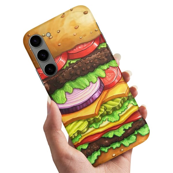Deksel / Mobildeksel til Samsung Galaxy S23 Plus - Hamburger