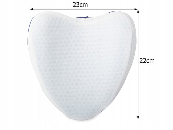 Knæpude i Memory Foam til Sideleje – Støtte mellem knæene