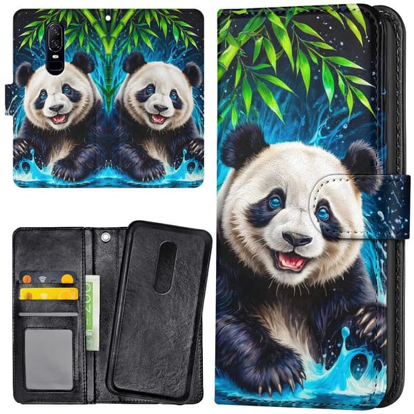 OnePlus 7 - Lommebok Deksel Panda