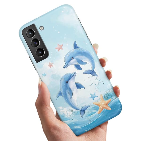 Deksel / Mobildeksel til Samsung Galaxy S21 - Dolphins