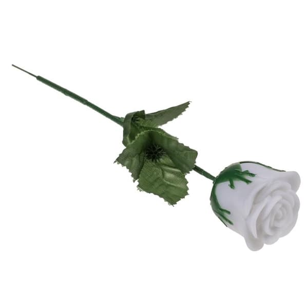 Ros med LED-lampe – Farveskiftende