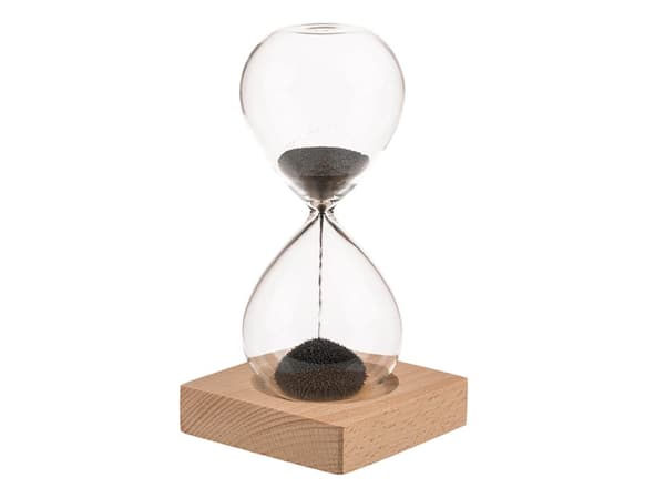 Timglas med Magnetisk Sand - 16 cm
