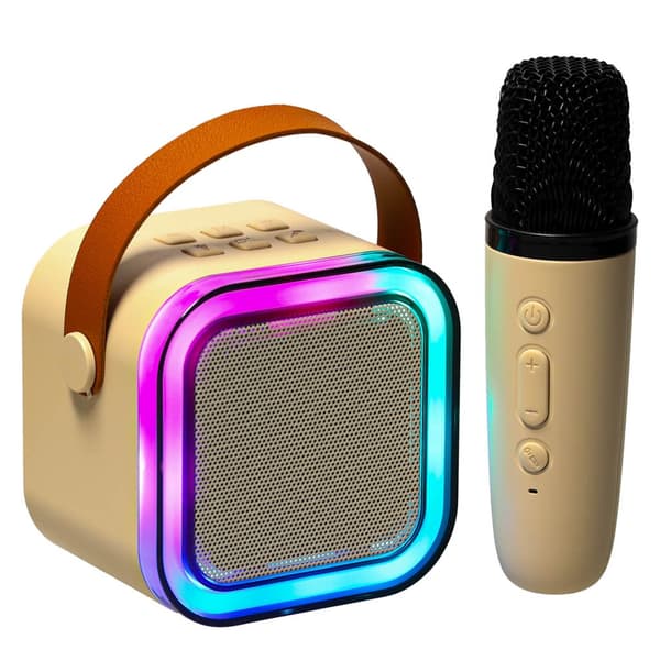 Karaokemaskin Bluetooth - Karaoke - Gold