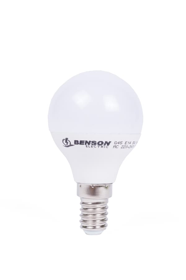 LED-glödlampa G45 5 W E14 dimbar