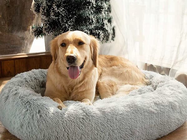 Blød hundeseng katteseng tæpper blød pude sofaseng 80cm