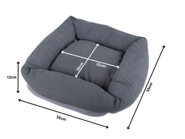 Hundeseng katt myk seng sofa pute medium - Blå/blå