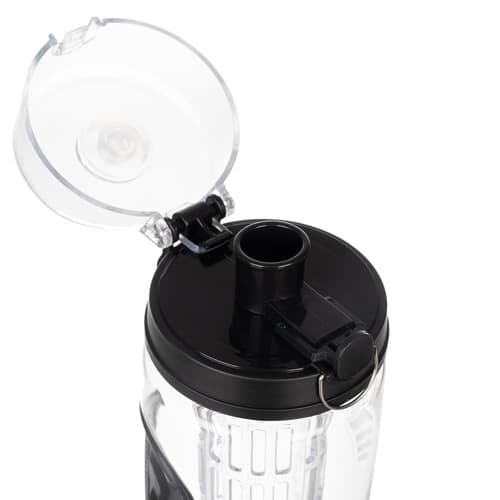 Vesipullo hedelmäsäiliöllä - 1L