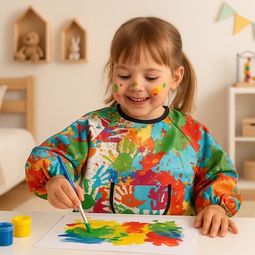Forklæde til børn - Vandtæt - 1-3 år