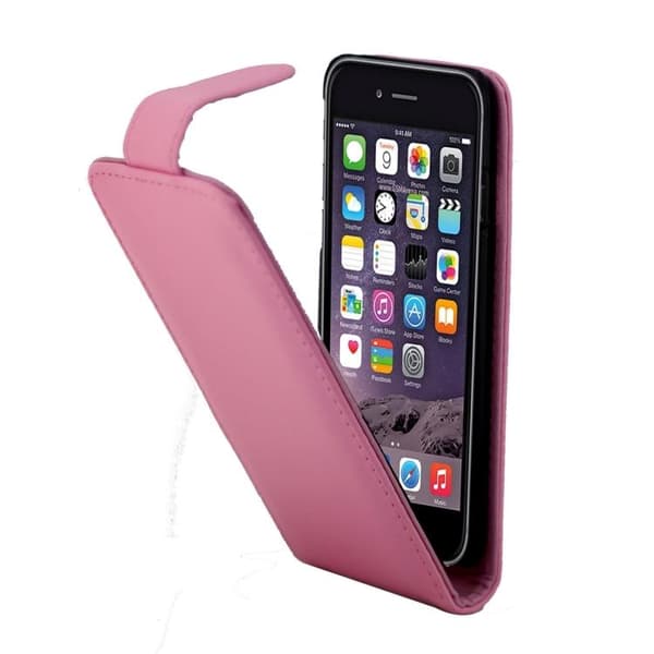 iPhone 7/8 Plus - Flipfodral med Kortfack - Rosa