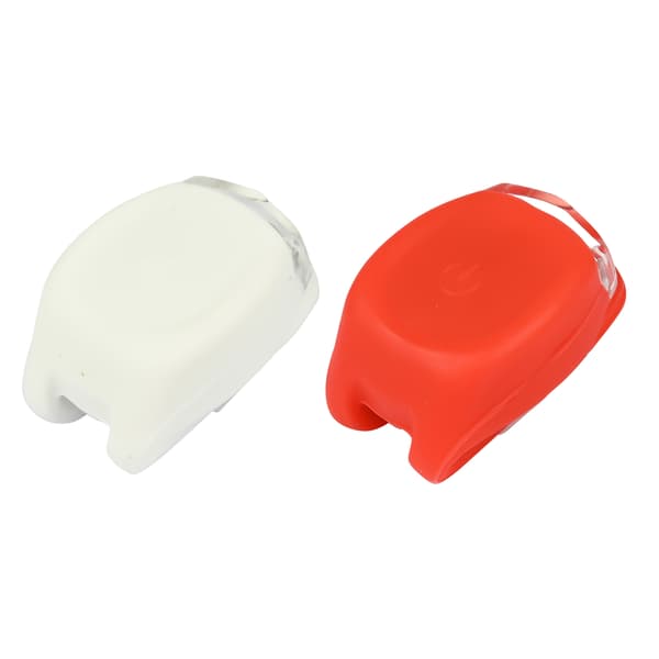 Cykellygter LED 2-pak silikone