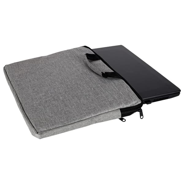 Laptopväska 15.6" axelrem grå