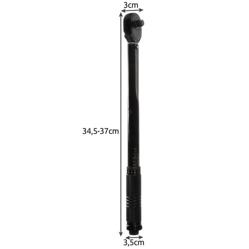 Momentnøgle 3/8" - 7-112Nm