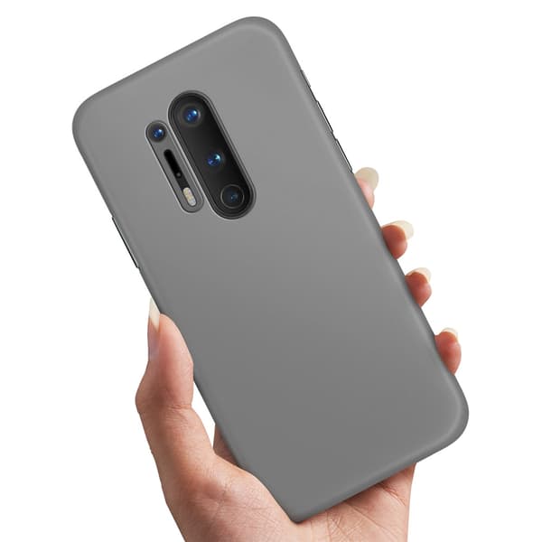 Deksel / Mobildeksel til OnePlus 8 Pro - Grå