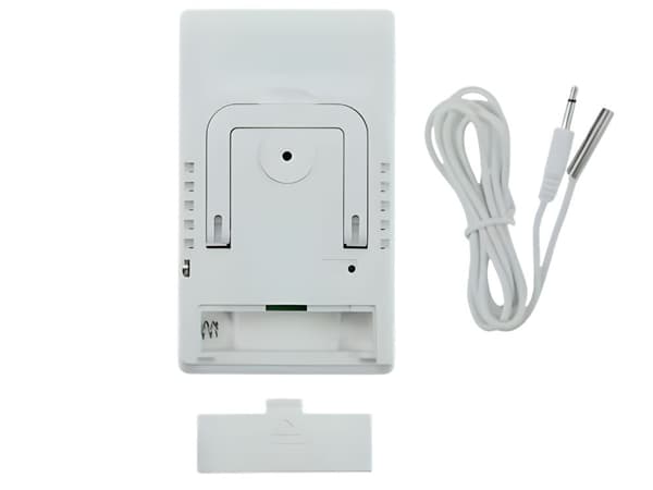 Digitalt termometer hygrometer med sonde inn/ut