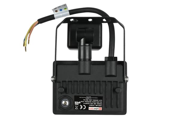 LED-strålkaster ultratynn 10 W IP44 + sensor