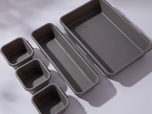 Organizer 8 dele - Plastskuffer til småting