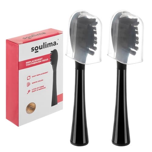 Tannbørstehode for Soulima X800 - 2-pakning