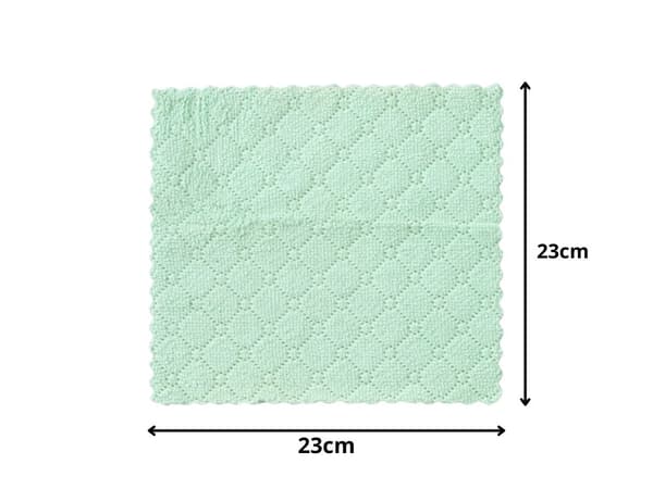 Mikrofiberdukar kök glas 10 st
