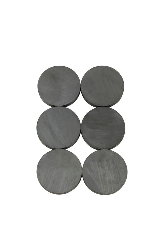 Magnet 25 mm 6 stk rund