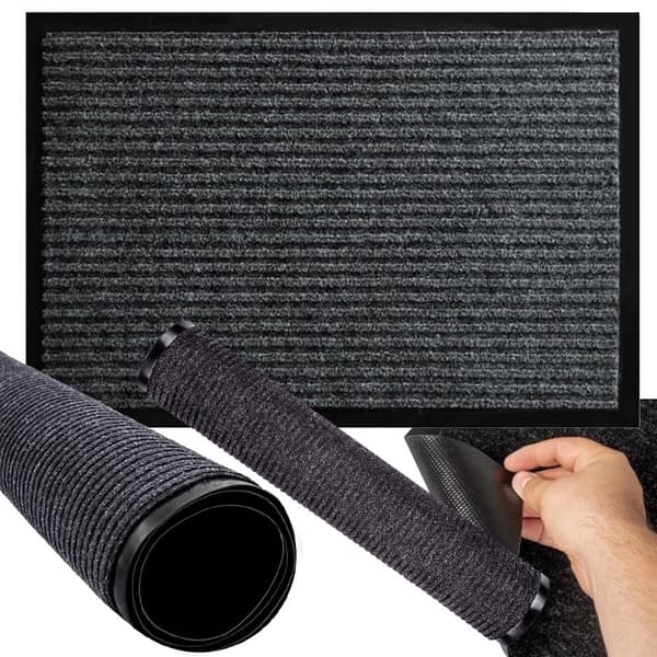 Gummimatte for sko 60 × 90 cm - Dørmatte sklisikker