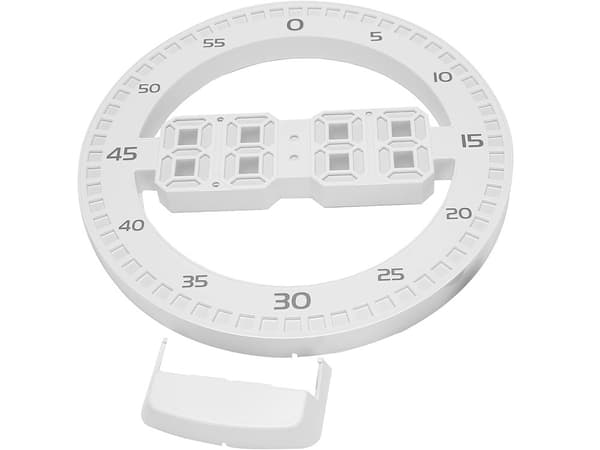 LED-termometer - Digitalt ur med baggrundsbelysning