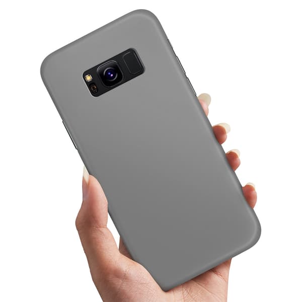 Deksel / Mobildeksel til Samsung Galaxy S8 - Grå