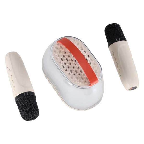 Karaokemaskin med 2 mikrofoner - Bluetooth