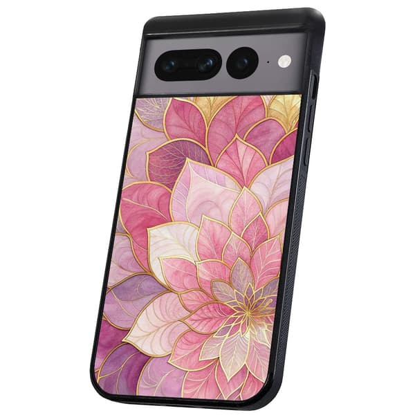 Google Pixel 7A - Deksel/Mobildeksel Flower