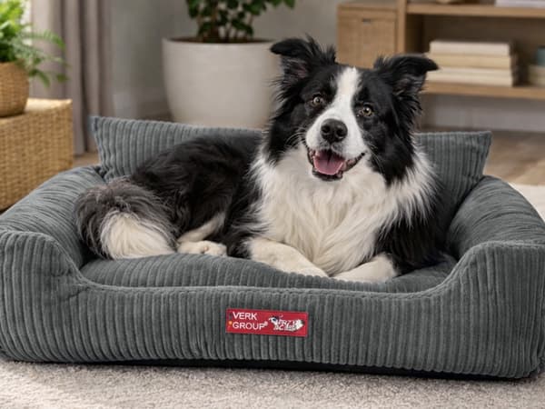 Hunde- og kattseng liten sklisikker